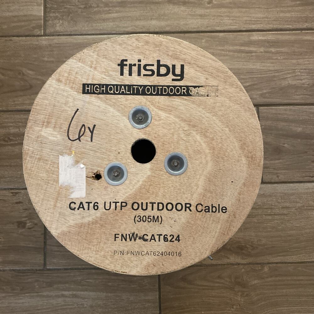 Frisby CAT6 UTP Outdoor Cable FNW-CAT624 Used